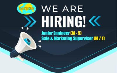 Job Vacancy for Junior Engineer, Sale & Marketing Supervisor